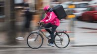 cykelbud för Foodora