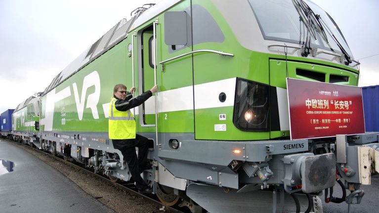 8 000 kilometer på räls – nya godståg mellan Finland och Kina ska gynna ...