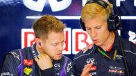 Sebastian Vettel ja Heikki Huovinen.