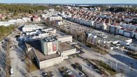 Ilmakuva Lahden kaupunginteatterista.