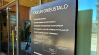 Oulun uusi oikeustalo kuvattuna huhtikuussa 2023 heti käyttöönoton jälkeen.