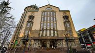 Uuden ylioppilastalon julkisivu.