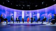 Kohti vaaleja -keskustelun puoluejohtajat studiossa.