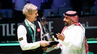 Australialainen Neil Robertson voitti historian toisen Saudi Masters -turnauksen lauantaina.
