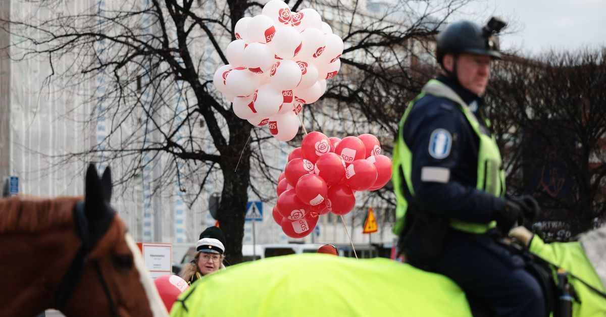 Finland celebrates May Day in traditional form