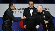 Ronnie O'Sullivan ja John Higgins.