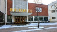 Kuvassa Kulttuuritila Nuijamies talvisessa ilmapiirissä.