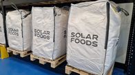 Solar FOodsin Solein-proteiinia säkeissä valmiina lähetettäväksi asiakkaalle.
