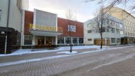 Kuvassa Kulttuuritila Nuijamies talvisessa ilmapiirissä.