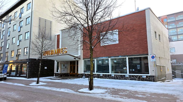 Kuvassa Kulttuuritila Nuijamies talvisessa ilmapiirissä.