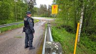Rajavyöhykettä siirrettiin Vainikkalan vanhalle raja-asemalle menevän sillan päähän.