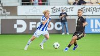 Kaius Simojoki, HJK och Murilo Henrique de Araujo Santos, SJK på planen.