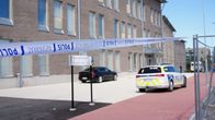  Poliisiautoja Vähäjärven koululla Pirkkalassa.