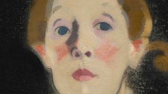 Kuvassa on Helene Schjerfbeckin omakuva, joka on esillä Ateneumin taidemuseossa Helsingissä.