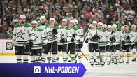 Dallas Stars spelare står på rad efter att ha åkt ur NHL-slutspelet.