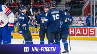Finland firar mål i VM 2026.