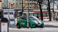 A Bolt car charging. 