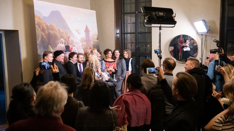 Mingel på tre språk på internationell Mumin-premiär - se bilder ...