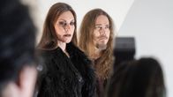 Nightwishin Tuomas Holopainen ja Floor Jansen Levillä.