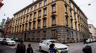 Kuvassa on suojelupoliisin päämaja on Helsingin Punavuoressa osoitteessa Ratakatu 12 syyskuussa 2020.