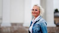 Kuvassa on tutkija Hanna Wass Helsingin Senaatintorilla syyskuussa 2020.
