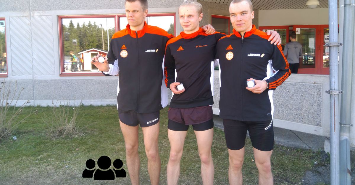 IF Raseborgs lag tog silver i FM i terränglöpning | Mitt Yle | Svenska Yle