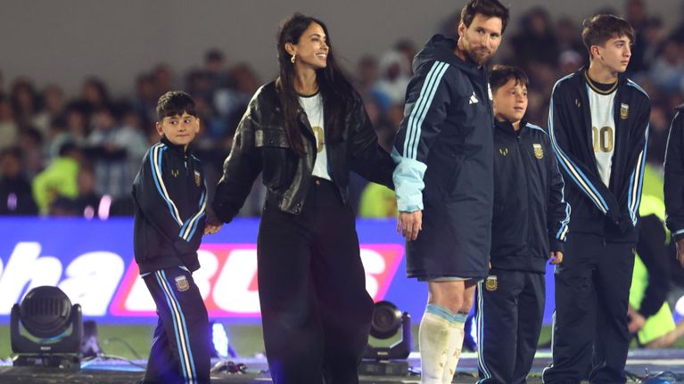 Lionel Messi ja Antonella Rocccuzzo.