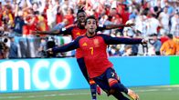 Ferran Torres teki MM-finaalissa jatkoajalla Espanjalle 1–0-maalin.