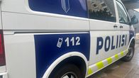Poliisiauto kadulla. 