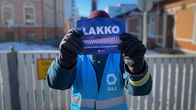 OAJ:n lakkovahti Tampereella.