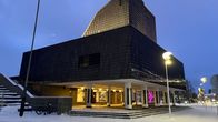 Seinäjoen kaupungintalo talvella. 