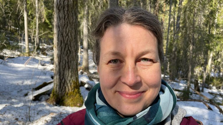 Metsähallituksen Luontopalvelujen projektipäällikkö Eija Hurme johtaa myös Liito-orava Life hanketta Suomessa.