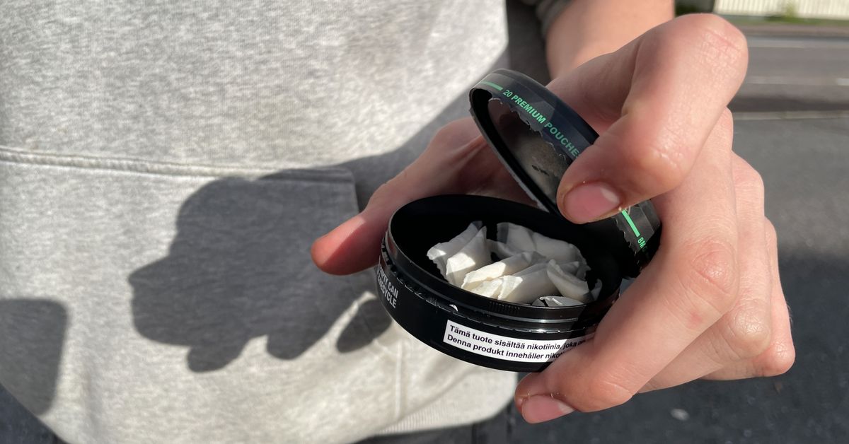 Finland's health agency boss says legalising nicotine pouches was 