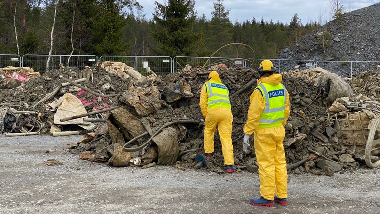 Oriveden kaivoksesta on tuotu paljon jätteitä pois.