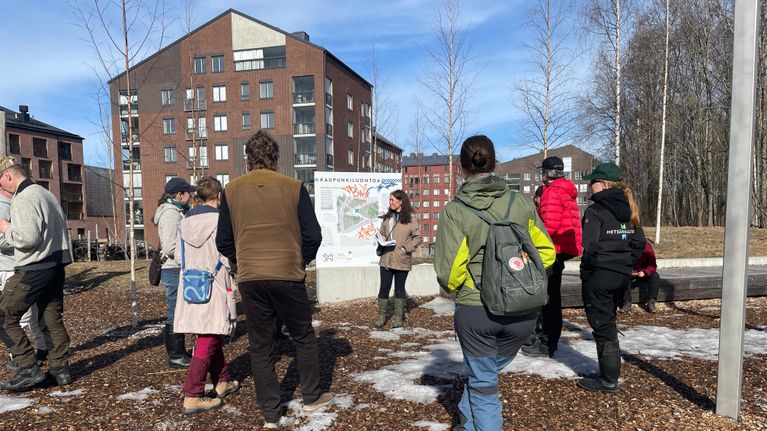Myös Jyväskylän Kankaan alueella on liito-oravia.