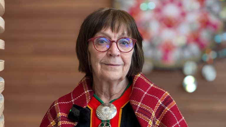 Anu Avaskari lähikuvassa.