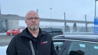 Jorma Poikajärvi taksiyrittäjä Rovaniemi lentokentällä 30.10.2024.