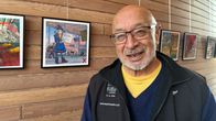 Henkilökuva. John Barret Uudesta-Seelannista vierailemassa Inarissa. 