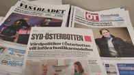 HSS Media -kondernin lehtiin kuuluvat Vasabladet, Österbottens Tidning ja Syd-Österbotten ovat jatkossa osa Bonnier Newsin Dagens Nyheter -liiketoiminta-aluetta.