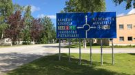 Kronoby centrum.