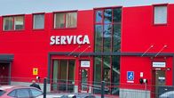 Servican rakennus Kuopion Haapaniemellä.