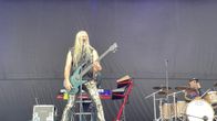 Marko Hietala esiintymässä Kuopiorockissa 2022.