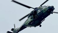 Helikopteri ilmassa.