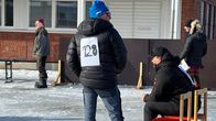 Suopunginheittokilpailu Enontekiön Marianpäivillä 21.3.2026. 