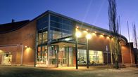 Oulun Raksilan uimahallin edusta kuvattuna tammikuussa 2020