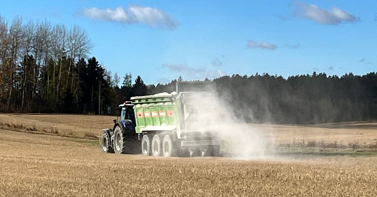 Svagt intresse för gips på åkrar i Västnyland – jordbrukare vill veta ...