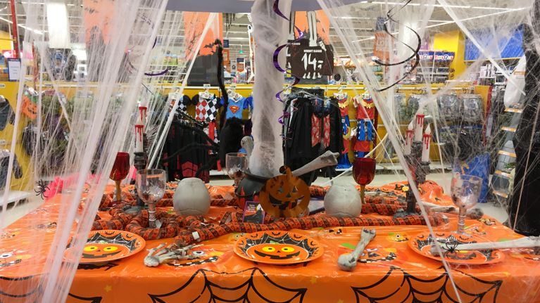 Halloweendekorationer
