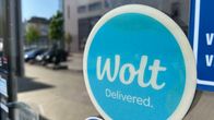 Photo shows the Wolt logo.
