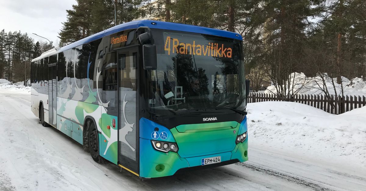 Rovaniemen bussit myöhästelivät pakkasen vuoksi – kaupunki rankaisi ...