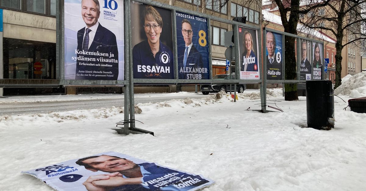 Presidenttiehdokkaiden vaalijulisteet säästyneet suuremmalta tärvelyltä ...